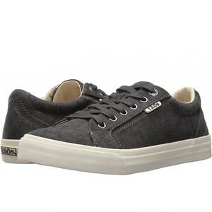 NEW TAOS women's plim soul sneaker in charcoal wash